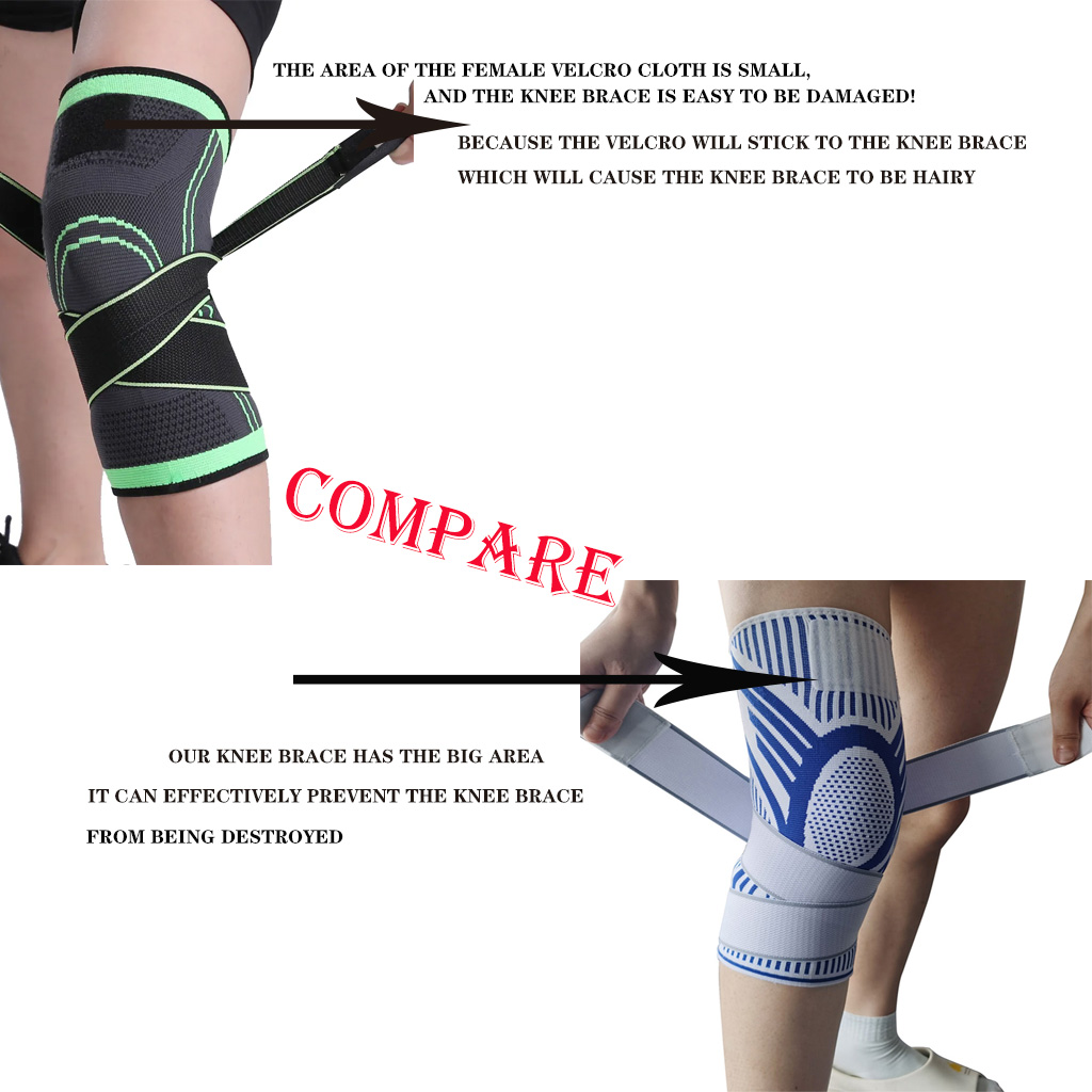 1PC 남자 압축 스포츠 Crossfit 무릎 패드 피 - Gear For Crossfit 리뷰 및 가격
